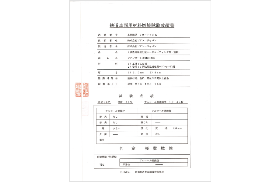 燃えにくい延焼防止